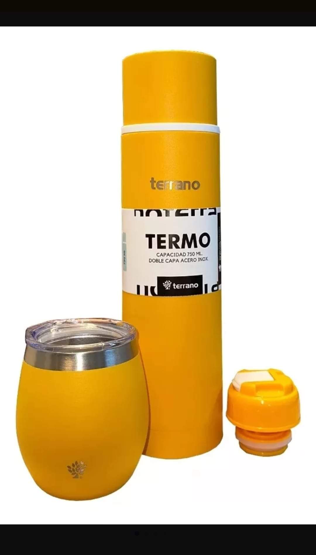 Botella Térmica con Pico 750mL. - Azul — Terrano